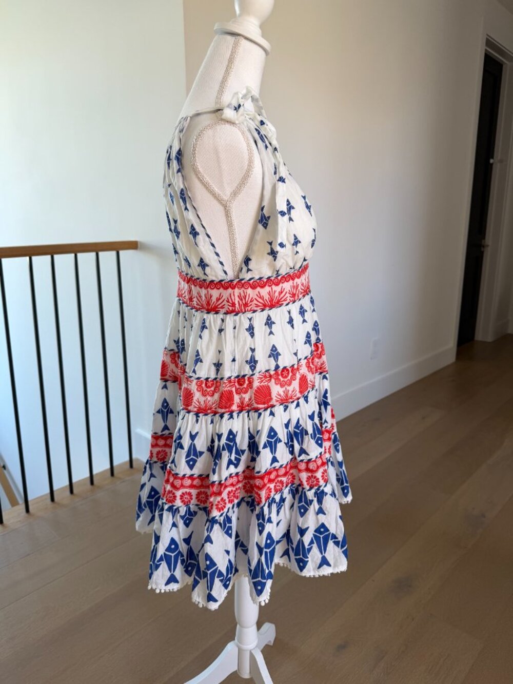Farm Rio cotton summer mini dress print - Picture 6 of 7